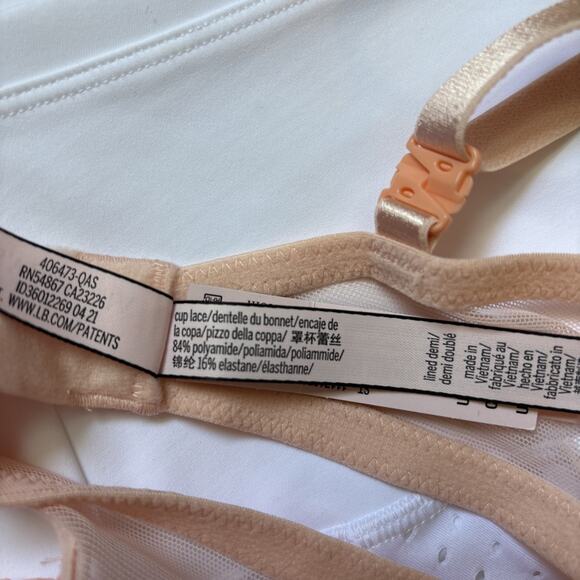 NEW Victoria's Secret Very Sexy Lace Demi Bra 32DD Lightly Lined Underwire Pink - Picture 8 of 9